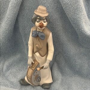 Casades porcelain clown figurine.